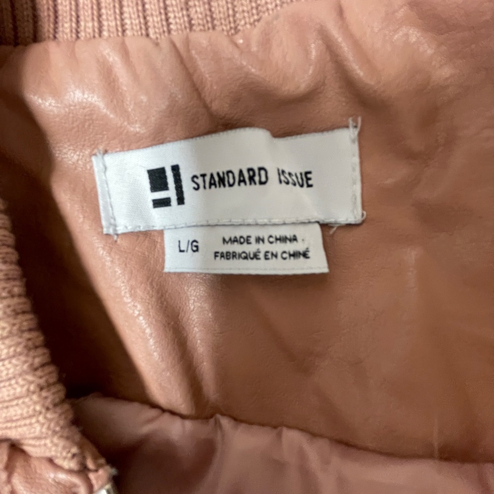 Standard Issue Teddy Jacket Women’s Large Dusty R… - image 2